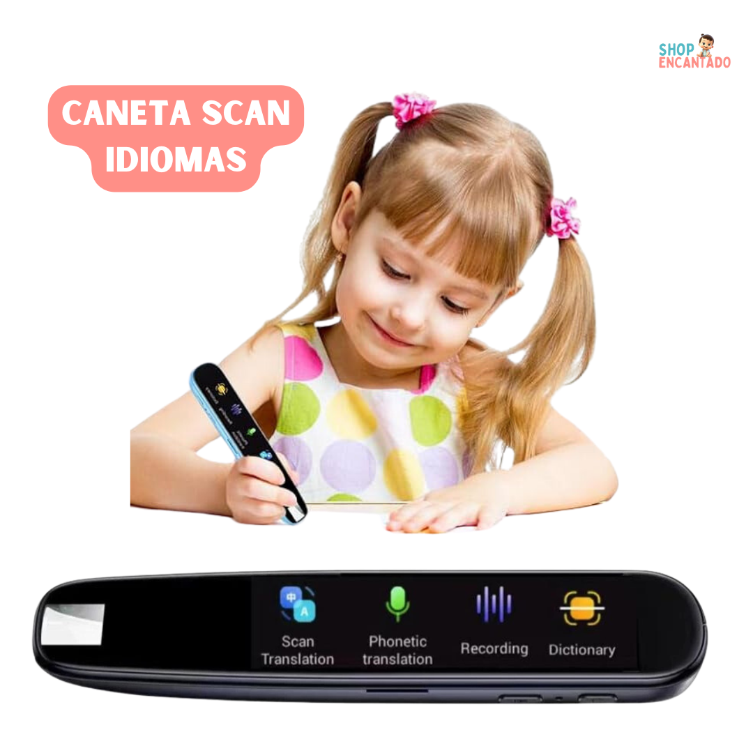 Caneta Scan Idiomas • Tradutor de 121 Idiomas