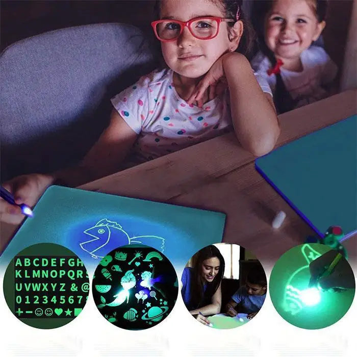 Magia Brilhante • Estimulando a Criatividade Infantil uma aventura de noites brilhantes.