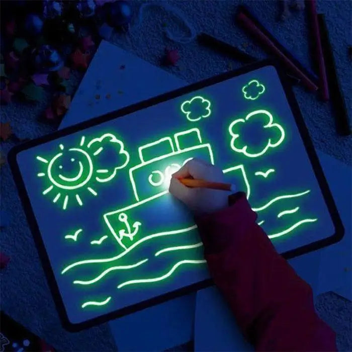 Magia Brilhante • Estimulando a Criatividade Infantil uma aventura de noites brilhantes.