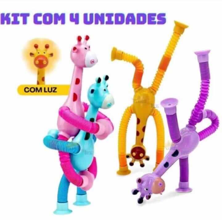 Girafinhas Pop Tube - Curiosidade, Criatividade e Coordenação Motora