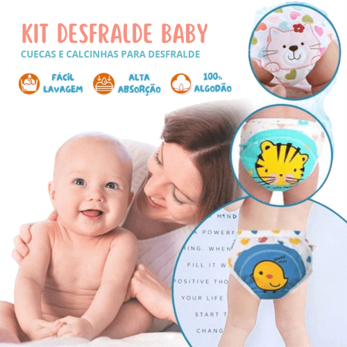 Kit Desfralde Baby - Essencial para o Desfralde do Seu Filho