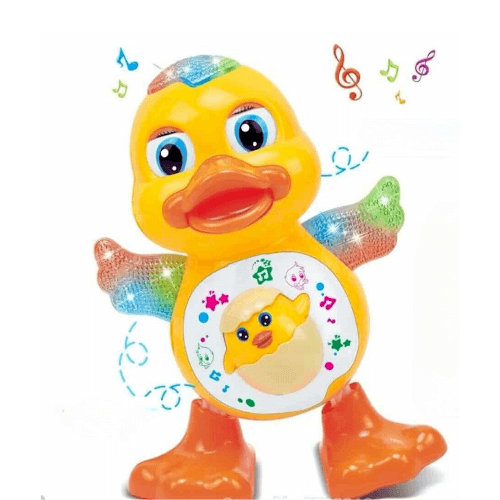 Pato Dançante Musical
Pato dançante com musicas
Patinho de brinquedo com luz e som
Brinquedo musical para bebês
brinquedo interativo infantil
Brinquedo educativo para bebês
