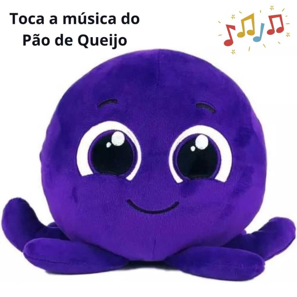 Pelúcia Bolofofos Musical,
Polvinho Pow com música,
Pelúcia Funk do Pão de Queijo,
Pelúcia musical infantil,
Brinquedo interativo Bolofofos,