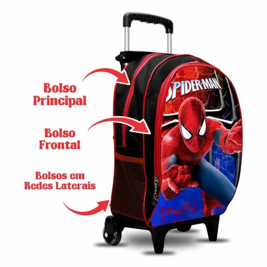 Kit Homem Aranha • Organização e Estilo Para os Pequenos Heróis.