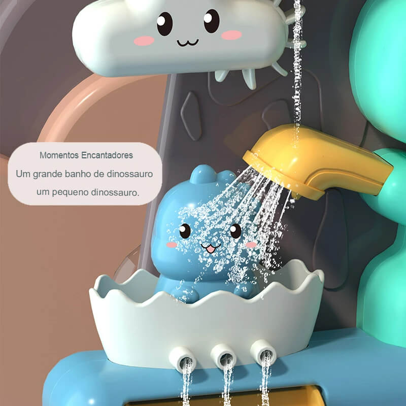 Dino Baby Aquático • O mundo Encantado de diversão na hora do banho