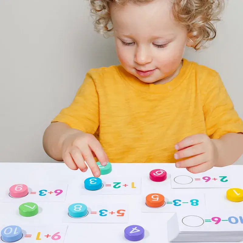 Puzzle Educativo Montessori Matemático