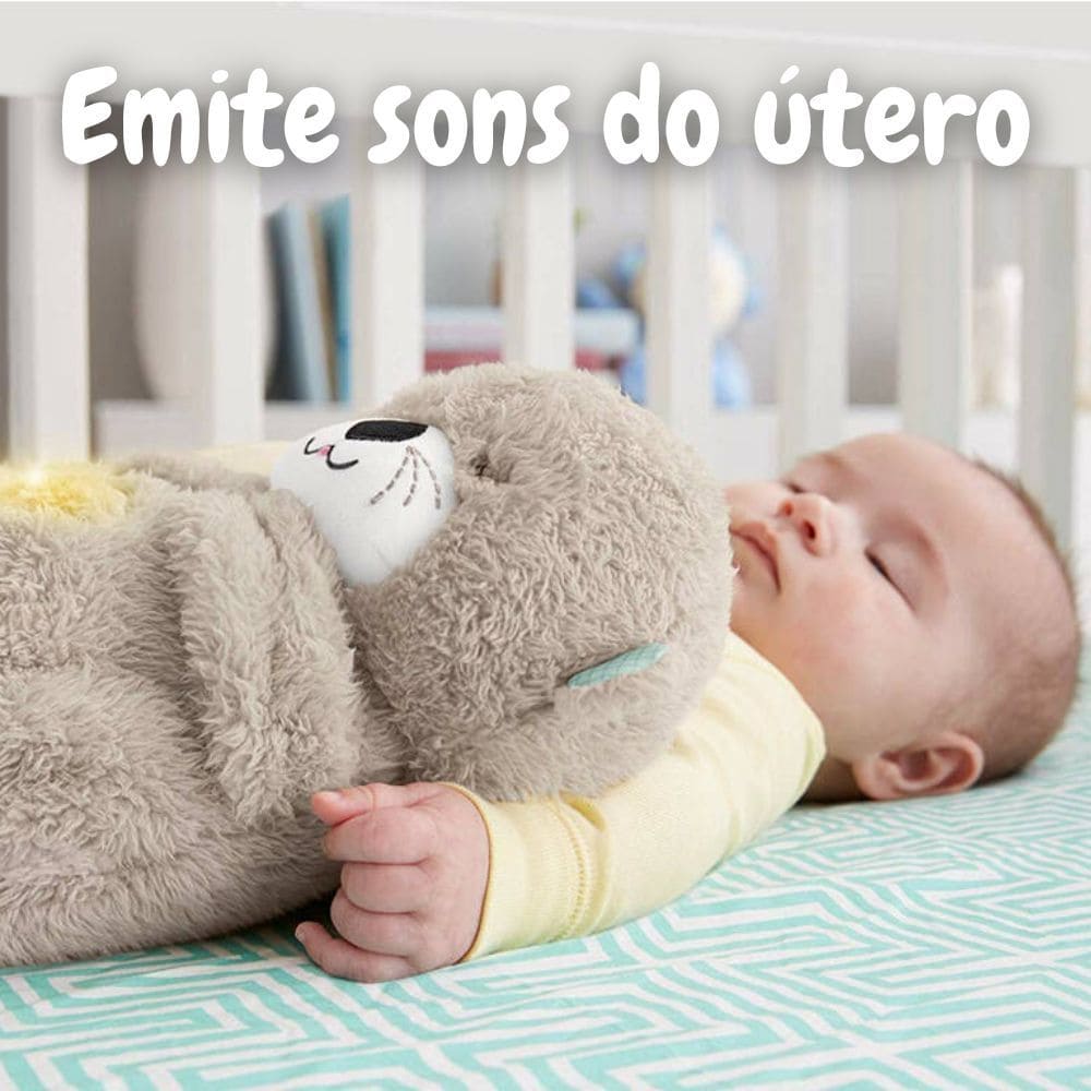 Urso Lontrinha Magic • O melhor amiguinho para às noites de sono do seu bebê