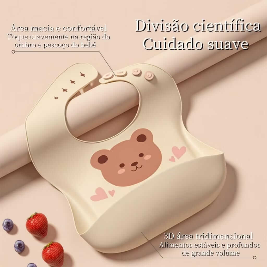 Babador Mágico Encantado™ – Refeições sem Bagunça, Sorrisos sem Fim