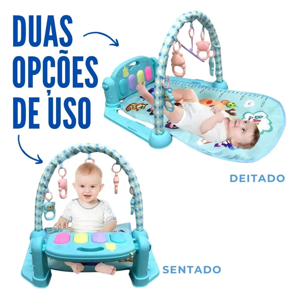 BrincaMelodia: O Tapete Mágico do Desenvolvimento para Bebês