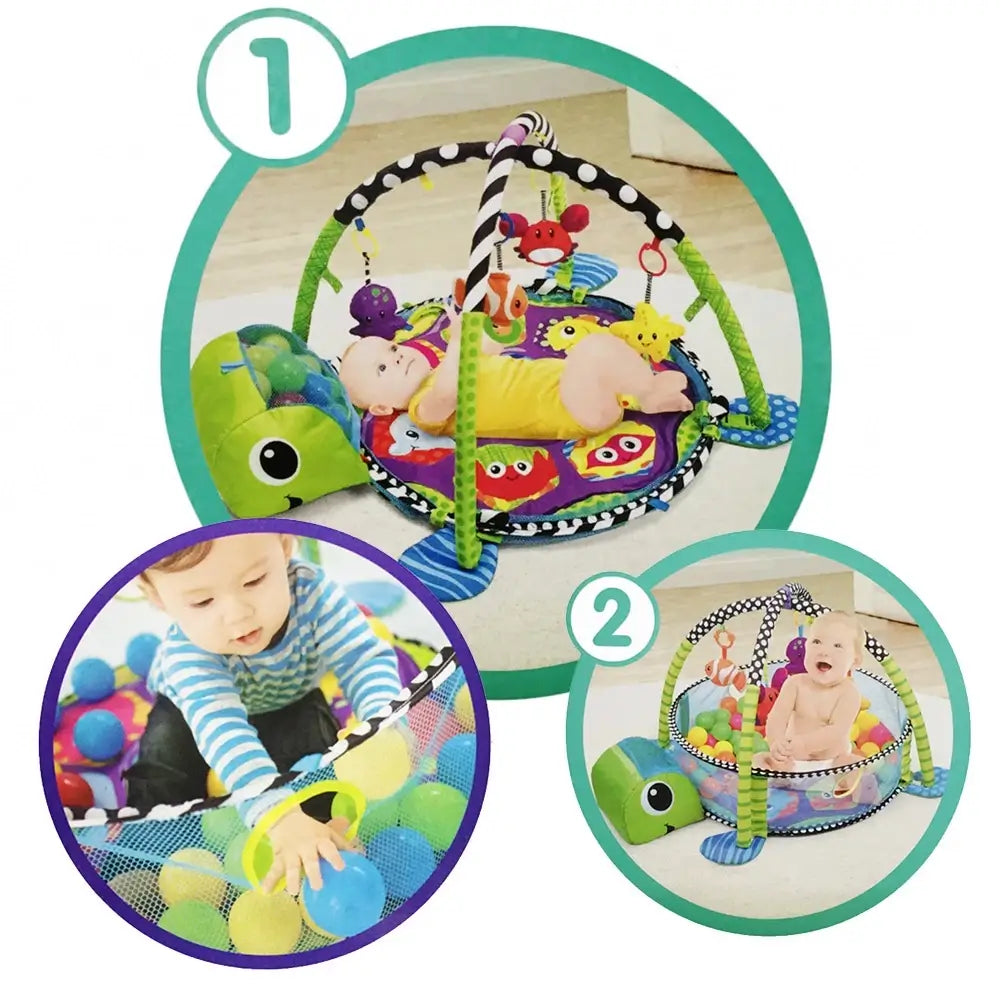 Espaço Encantado BabySafe - Tapete Ginásio Interativo + BRINDE BOLINHAS