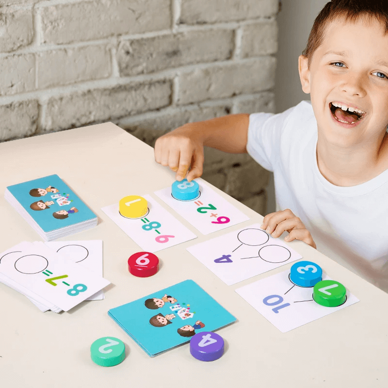 Puzzle Educativo Montessori Matemático