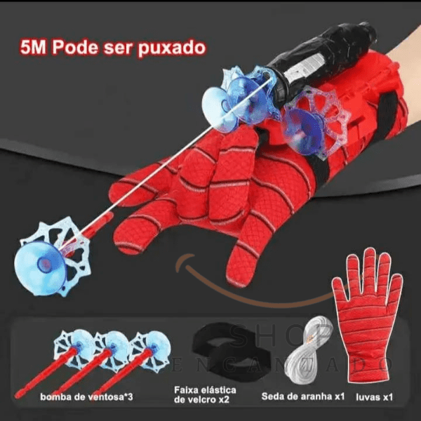 Spider Star Adventure - Lançador de Dardo-Teia do Homem Aranha