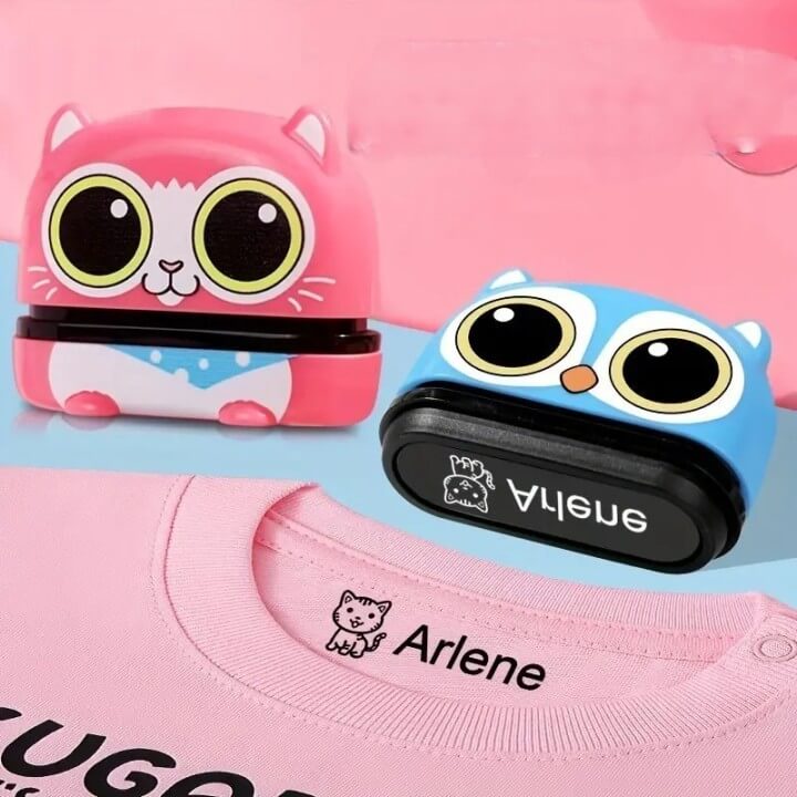 Carimbo Encanto Personalizado + BRINDE 120 Etiquetas Personalizadas