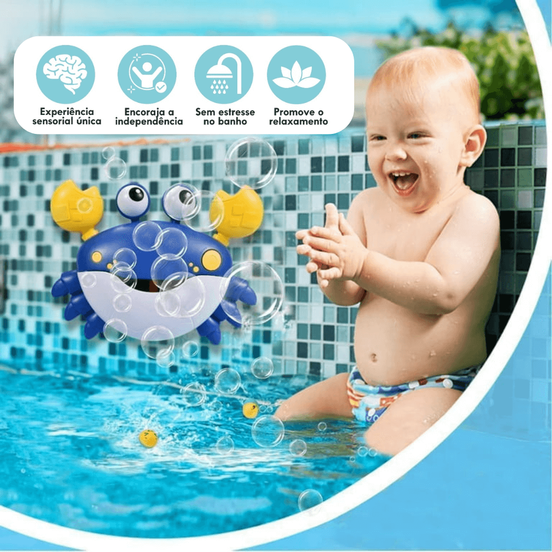 Caranquejo Bubble Musical • Explorador de Bolhas Kids
