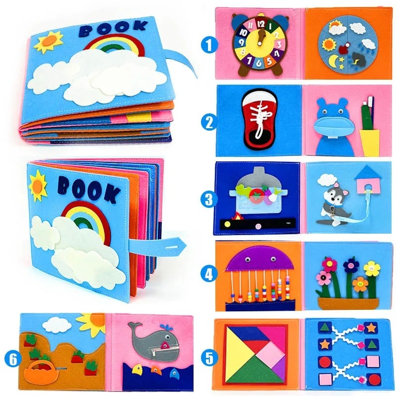 Livro 3D Educacional • Descubra o mundo da aprendizagem com o livro Montessori