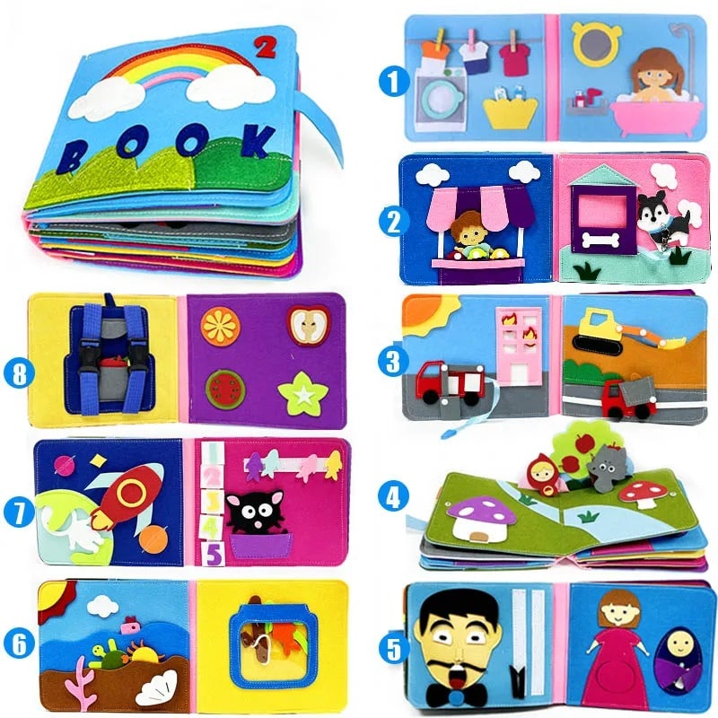 Livro 3D Educacional • Descubra o mundo da aprendizagem com o livro Montessori