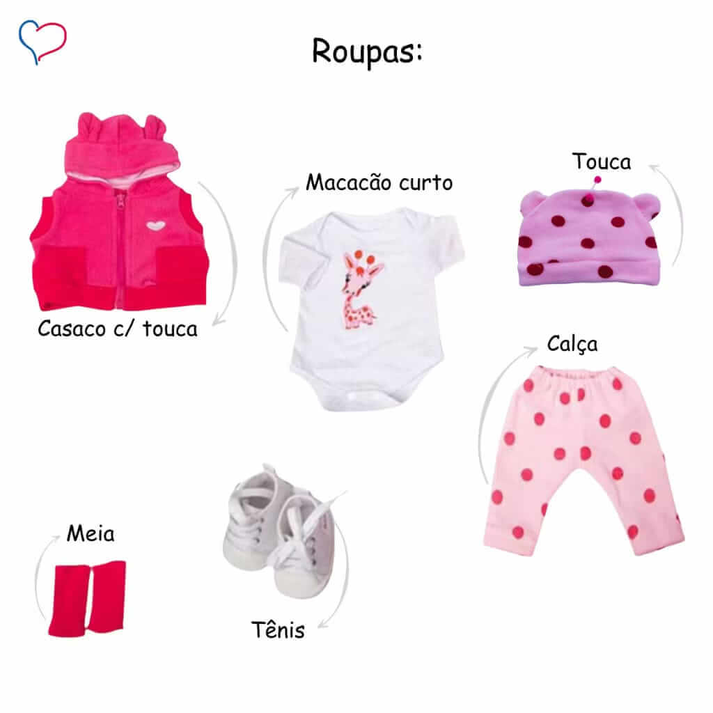 Boneca Bebê Reborn Premium • A Companhia Perfeita Para Sua Pequena.
