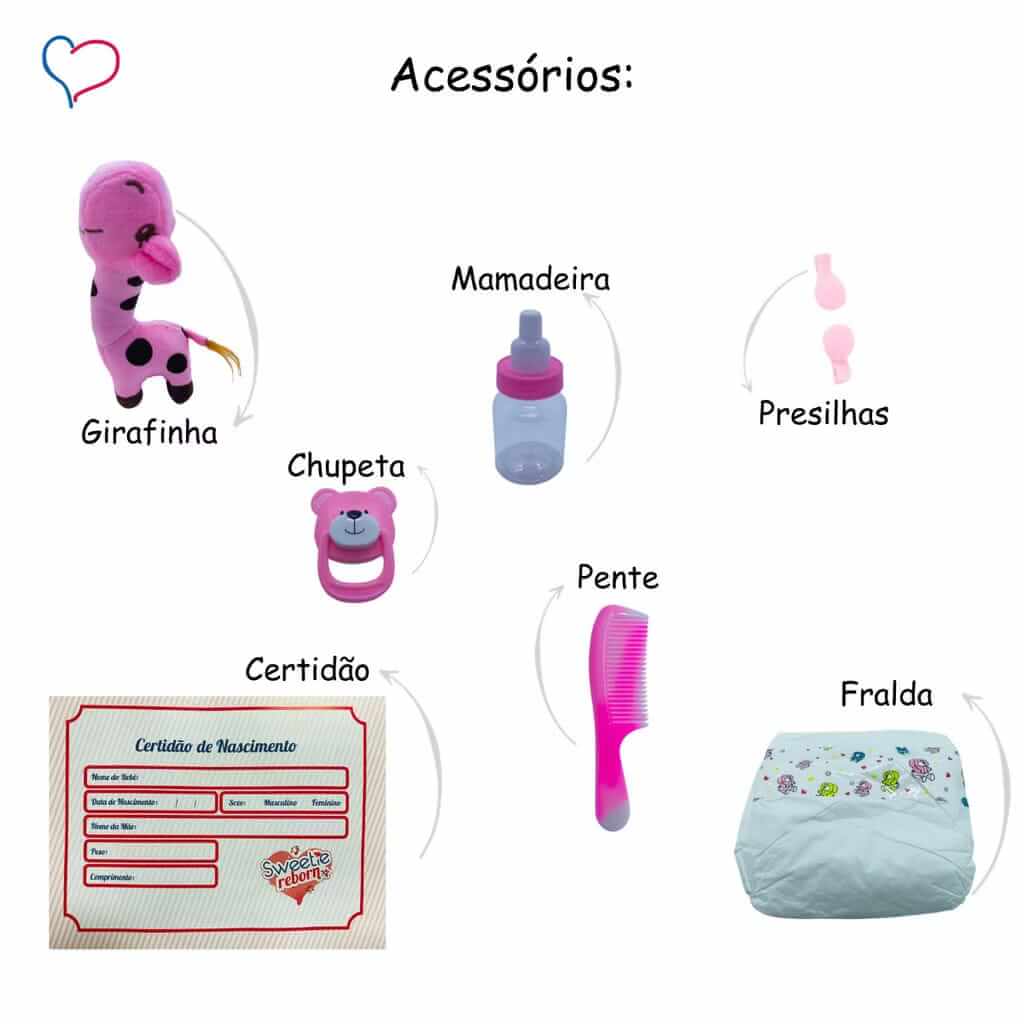 Boneca Bebê Reborn Premium • A Companhia Perfeita Para Sua Pequena.