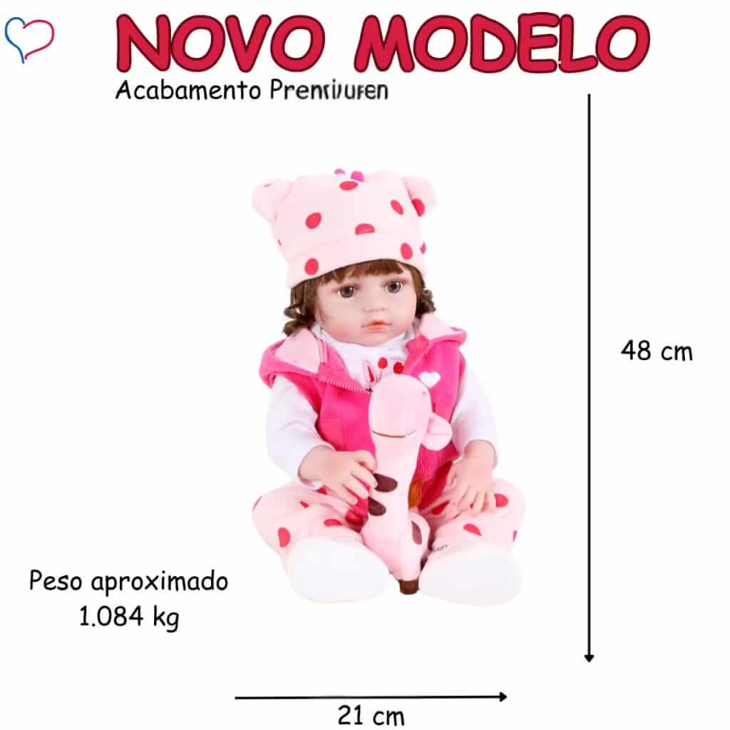 Boneca Bebê Reborn Premium • A Companhia Perfeita Para Sua Pequena.