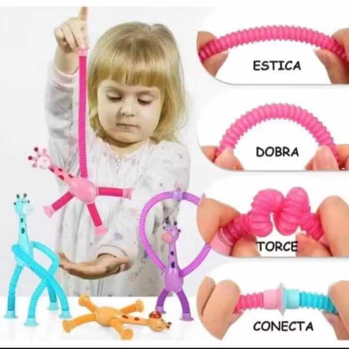 Girafinhas Pop Tube - Curiosidade, Criatividade e Coordenação Motora