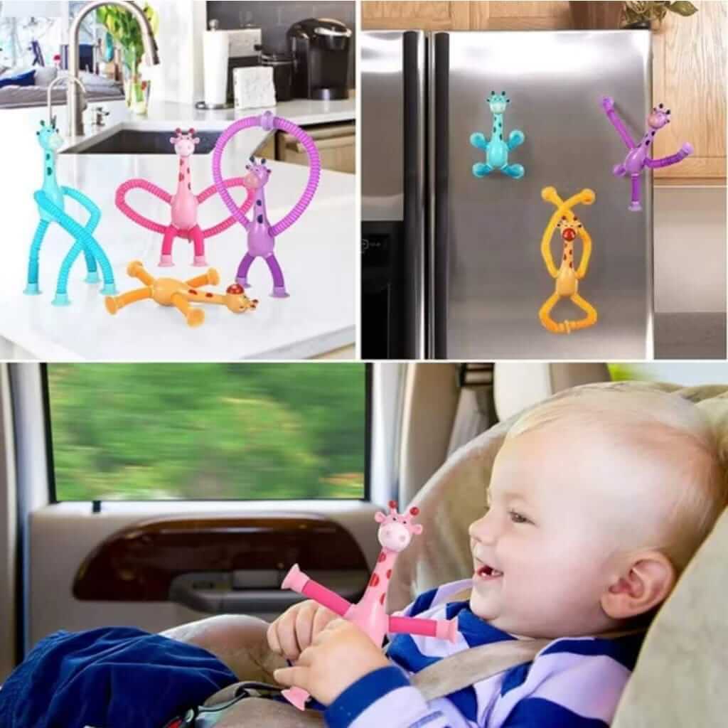 Girafinhas Pop Tube - Curiosidade, Criatividade e Coordenação Motora