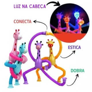 Girafinhas Pop Tube - Curiosidade, Criatividade e Coordenação Motora