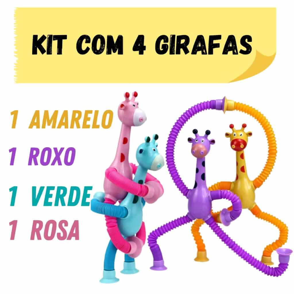 Girafinhas Pop Tube - Curiosidade, Criatividade e Coordenação Motora