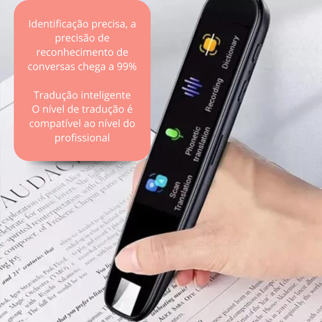 Caneta Scan Idiomas • Tradutor de 121 Idiomas