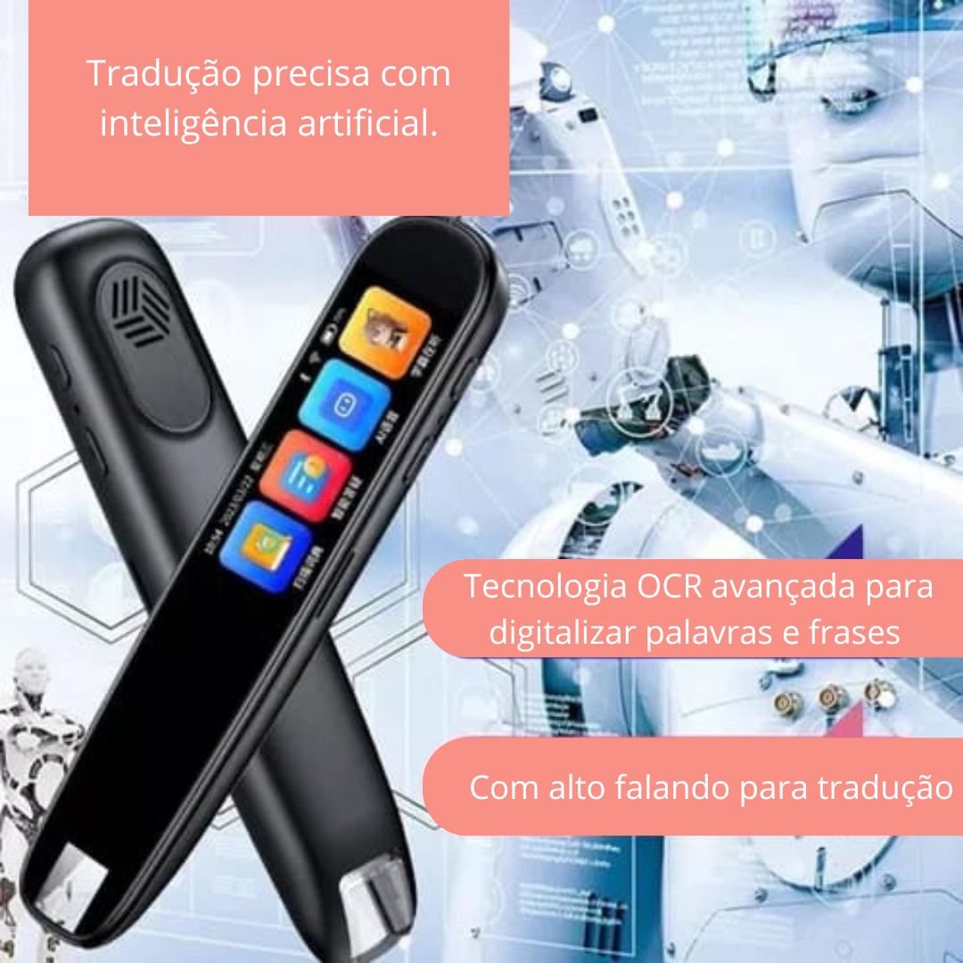 Caneta Scan Idiomas • Tradutor de 121 Idiomas