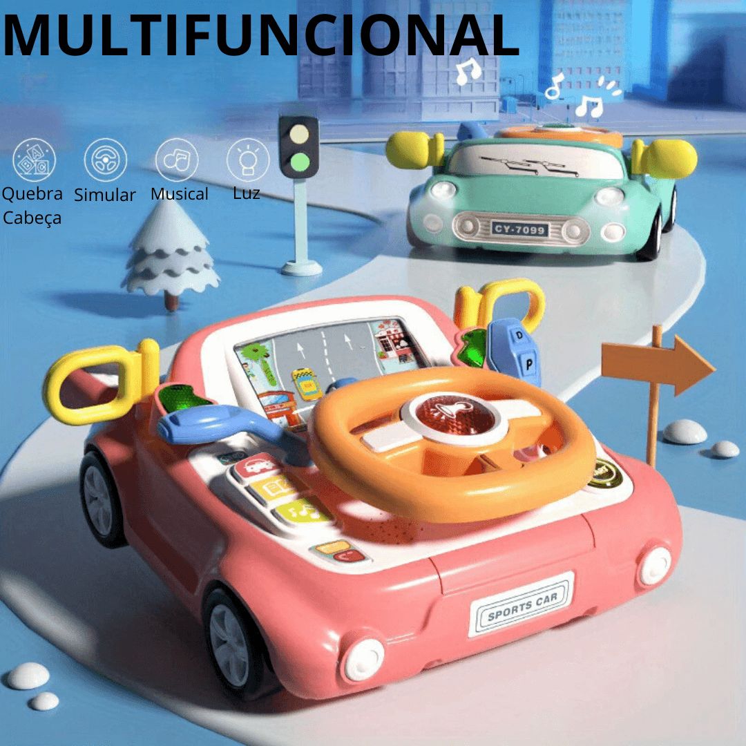 VolanteCar Educativo Interativo - Diversão e Aprendizado em Movimento