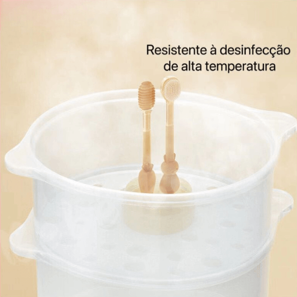 SorriBaby - Conjunto de Escovas de Silicone para Bebês