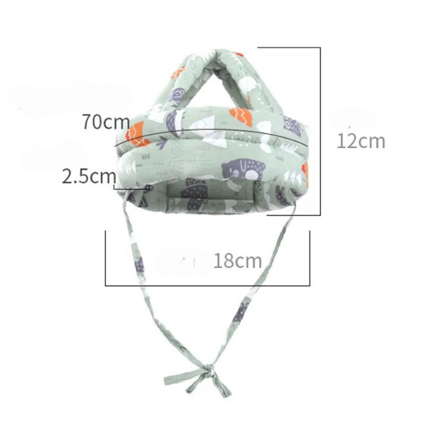 Proteção para Bebês: Capacete de Segurança para Cabeça de Bebê