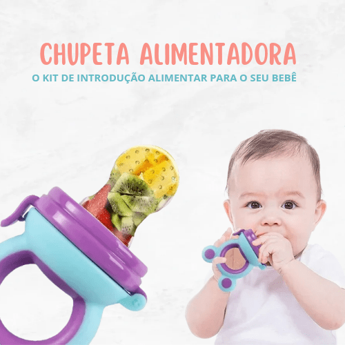 Introdução Alimentar para Bebês

Chupeta Segura para Alimentação

Chupeta para Introdução de Alimentos

Chupeta para Alimentação Infantil

Chupeta Livre de BPA

Chupeta de Silicone para Bebês

Chupeta Alimentadora com Bicos de Silicone

Alimentação Divertida para Bebês

