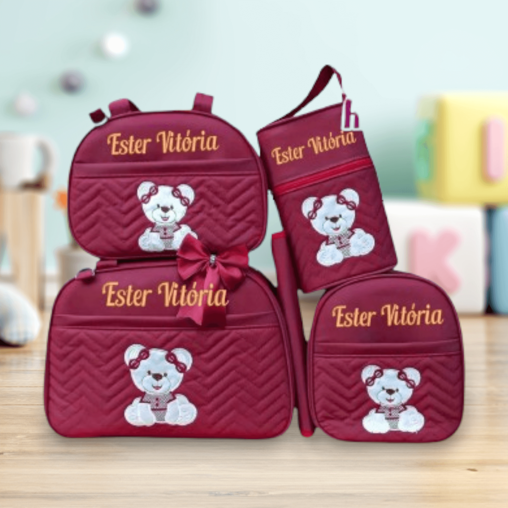 Bolsa Maternidade Personalizada Mommy Bag – Praticidade e Estilo para Você e Seu Bebê