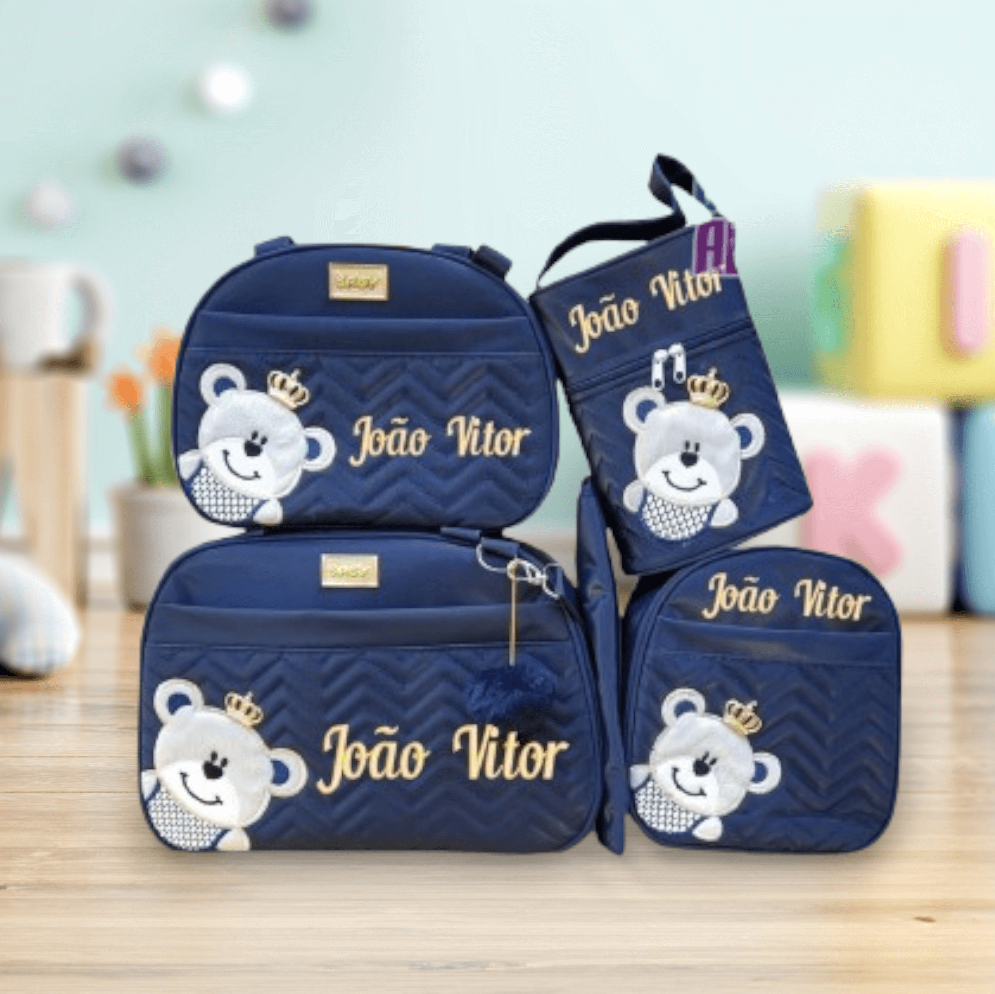 Bolsa Maternidade Personalizada Mommy Bag – Praticidade e Estilo para Você e Seu Bebê