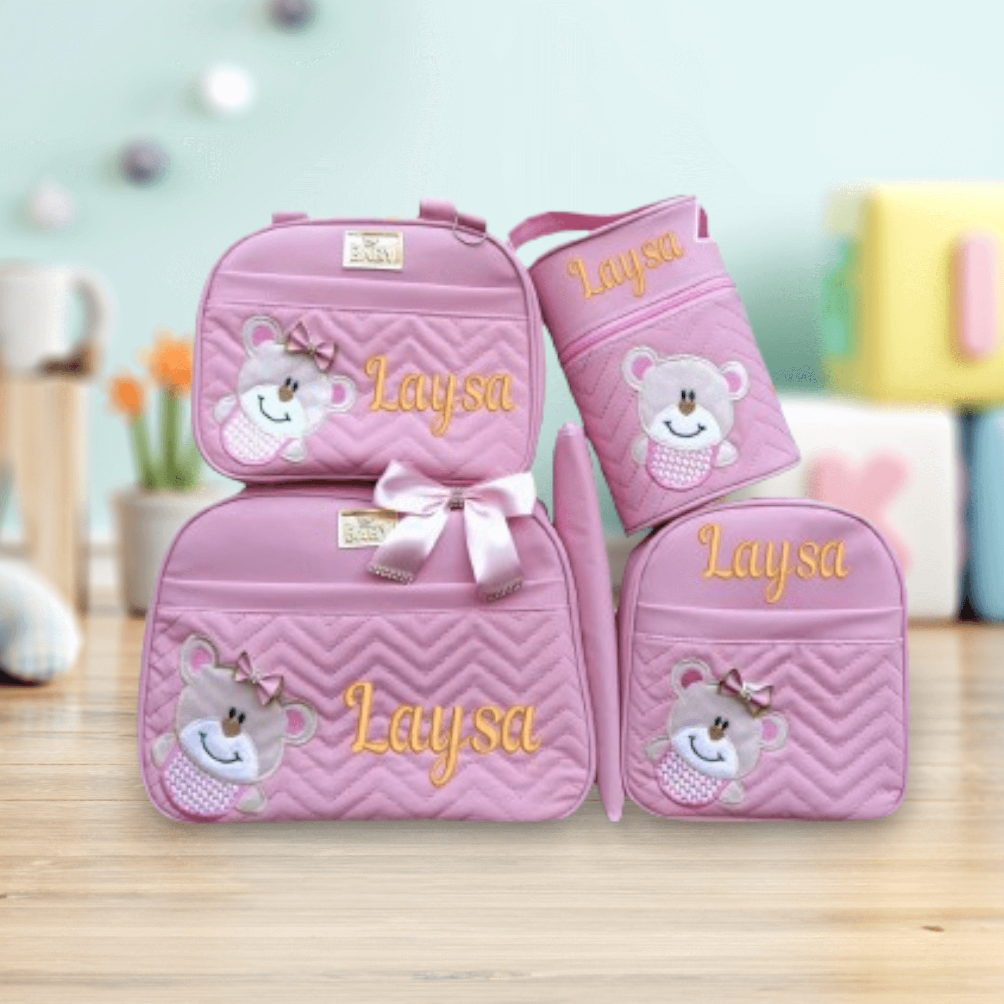 Bolsa Maternidade Personalizada Mommy Bag – Praticidade e Estilo para Você e Seu Bebê