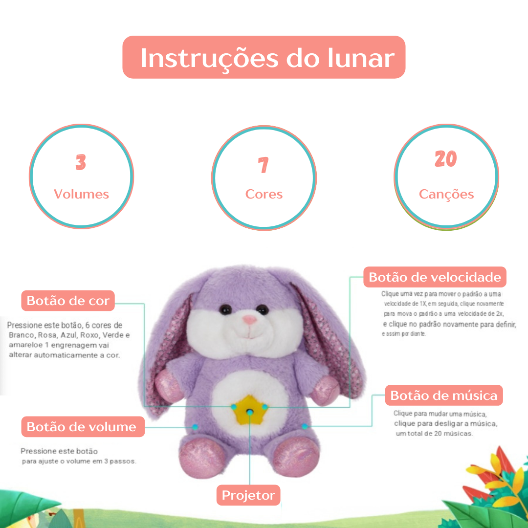 Lunar - Ursinho Projetor Encantado
