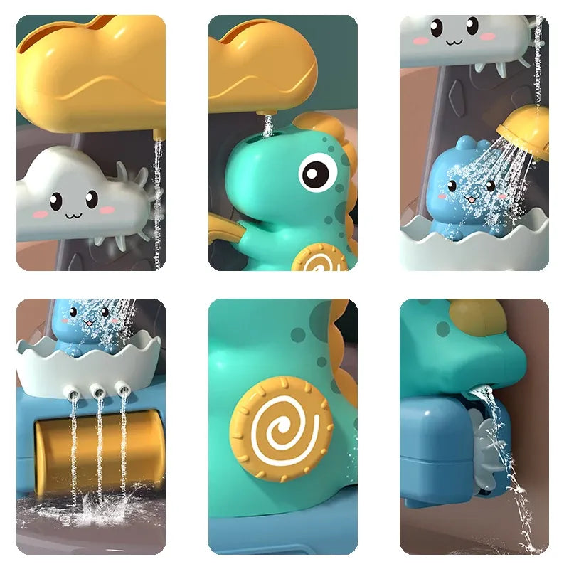 Dino Baby Aquático • O mundo Encantado de diversão na hora do banho