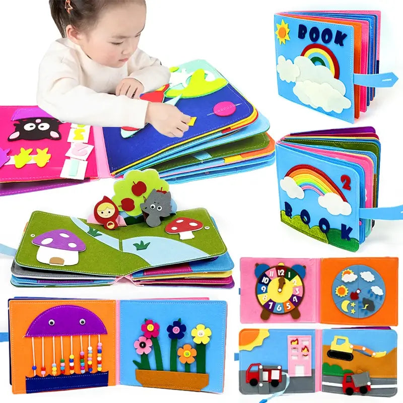 Livro 3D Educacional • Descubra o mundo da aprendizagem com o livro Montessori