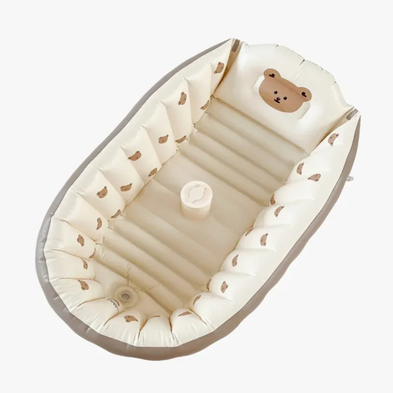 Banheira Inflável SplashBaby™ – Conforto e Diversão para o Seu Pequeno
