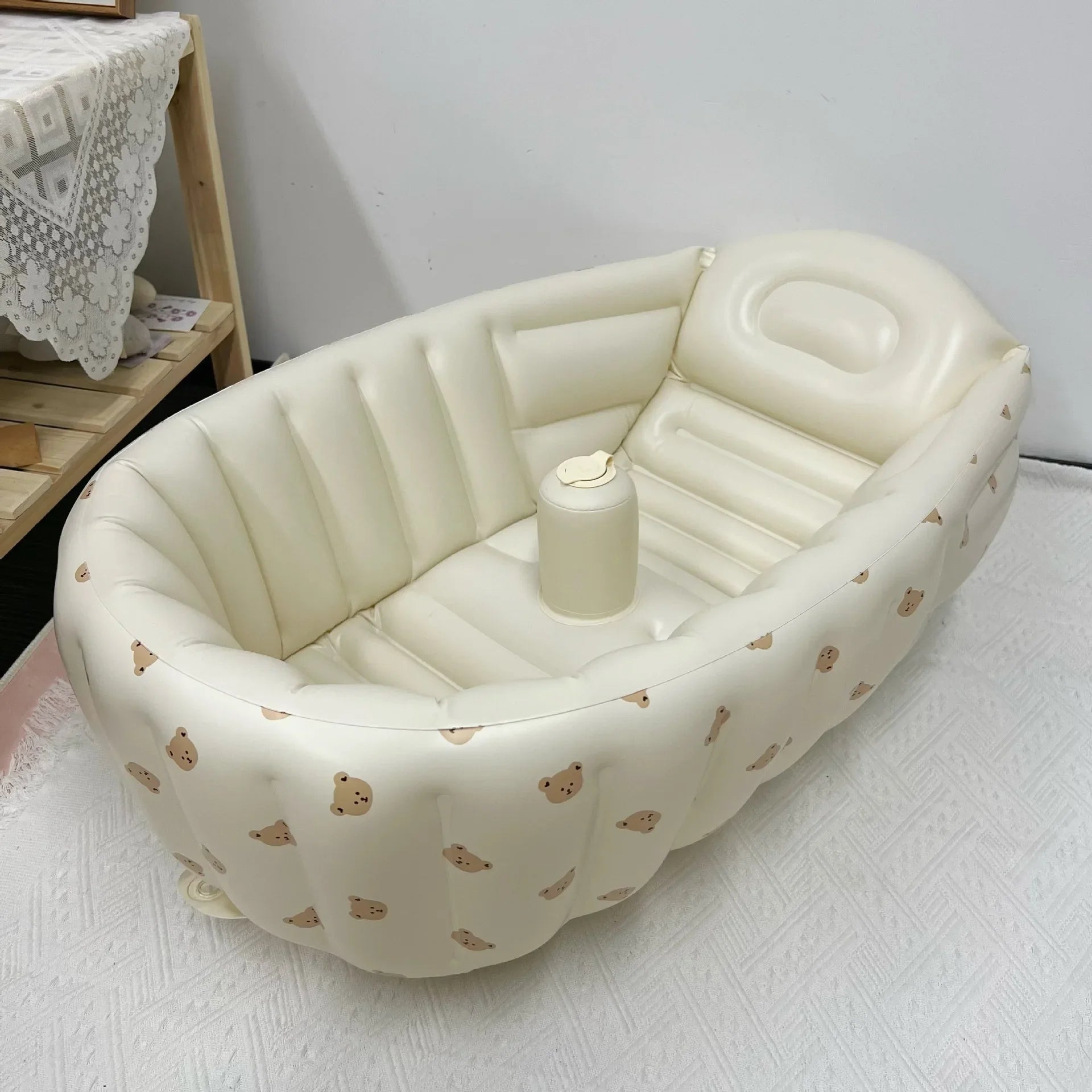 Banheira Inflável SplashBaby™ – Conforto e Diversão para o Seu Pequeno