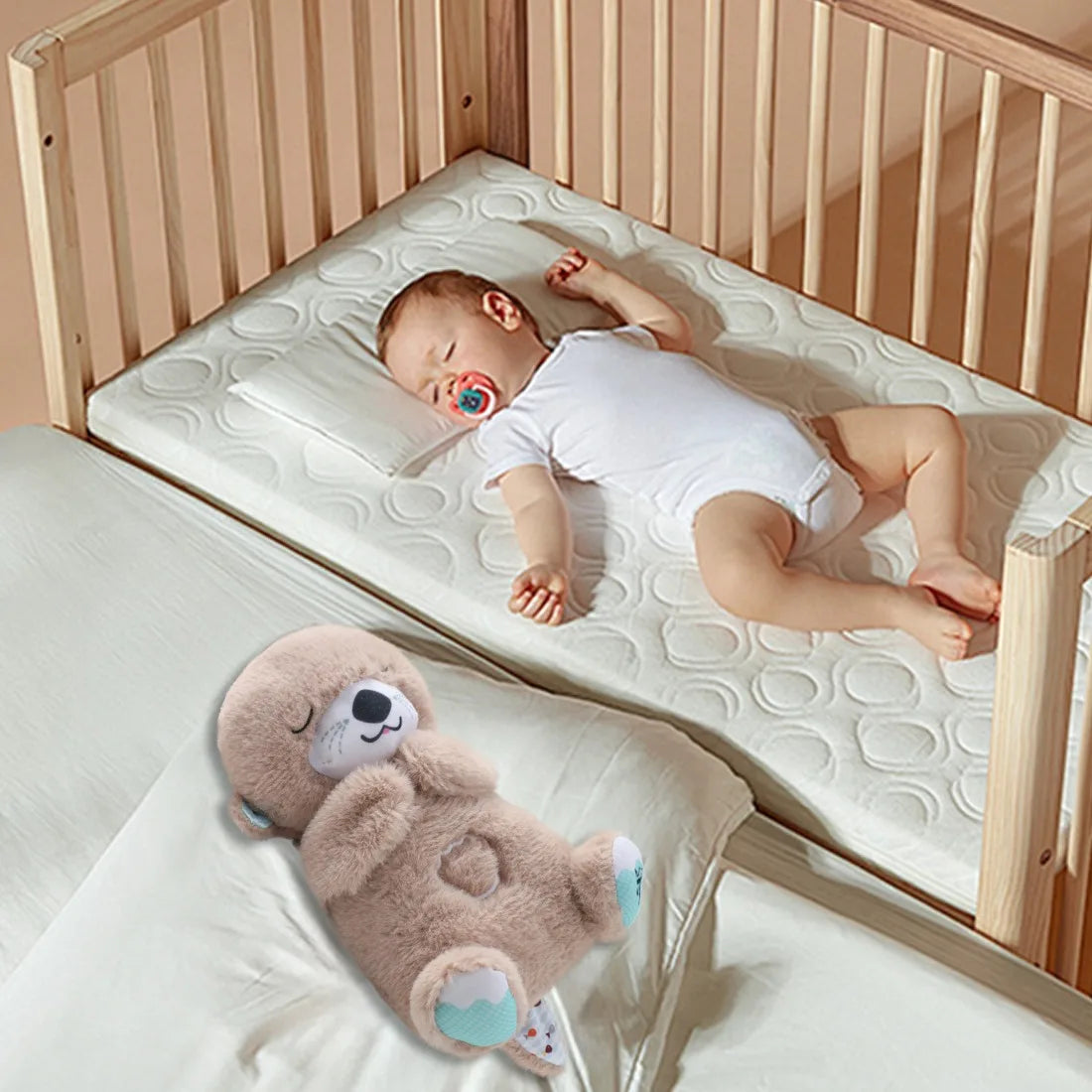 Urso Lontrinha Magic • O melhor amiguinho para às noites de sono do seu bebê
