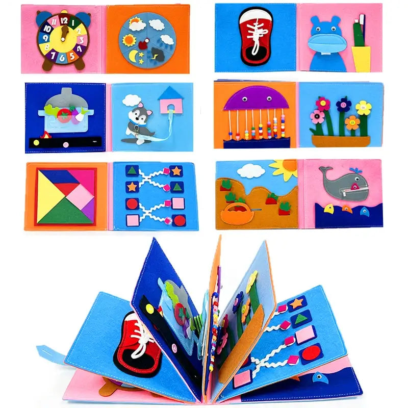 Livro 3D Educacional • Descubra o mundo da aprendizagem com o livro Montessori