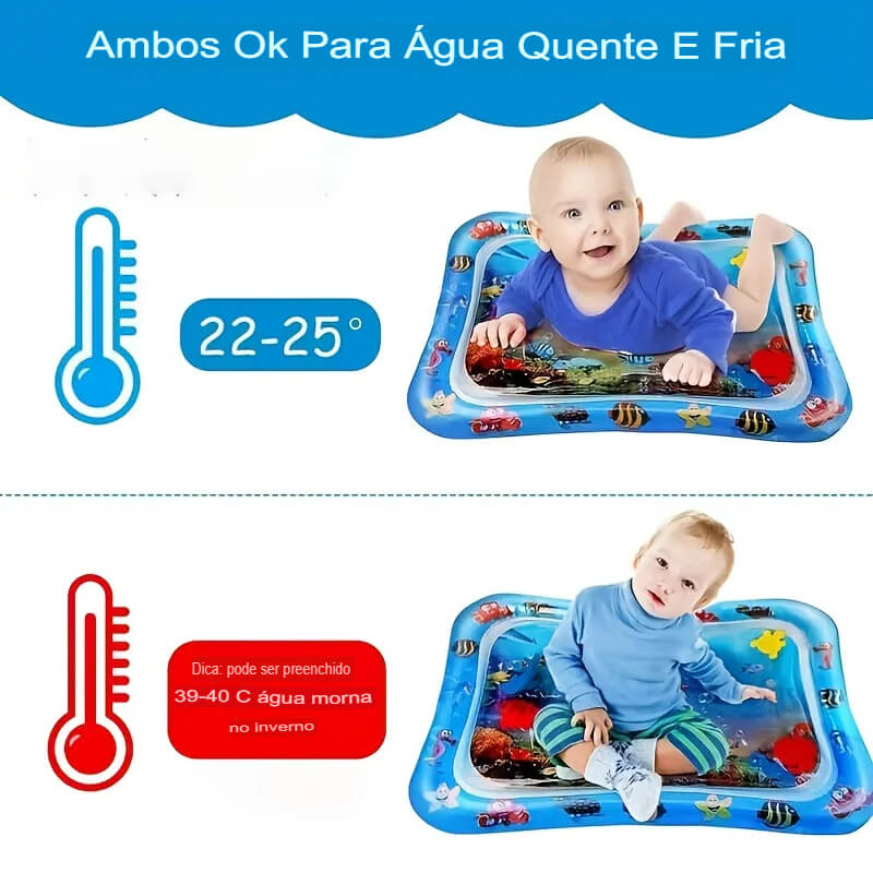 Tapete Inflável para Bebês - Oceano de Diversão