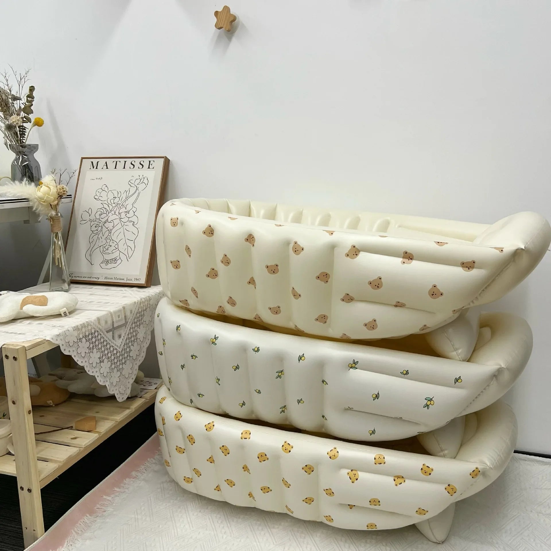 Banheira Inflável SplashBaby™ – Conforto e Diversão para o Seu Pequeno