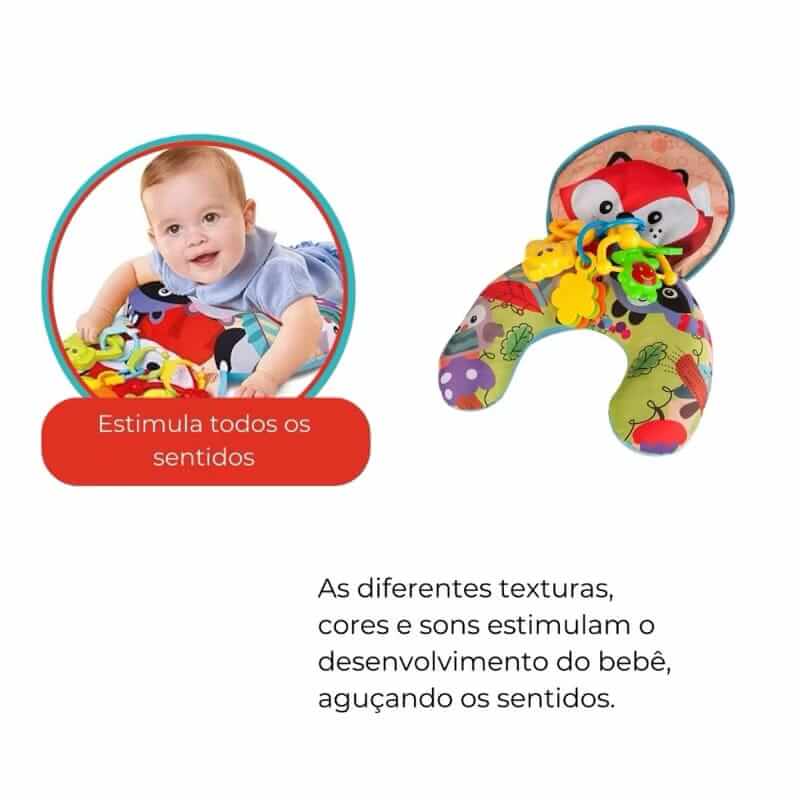 Almofadinha Conforto – Estímulo Sensorial e Conforto para Bebês