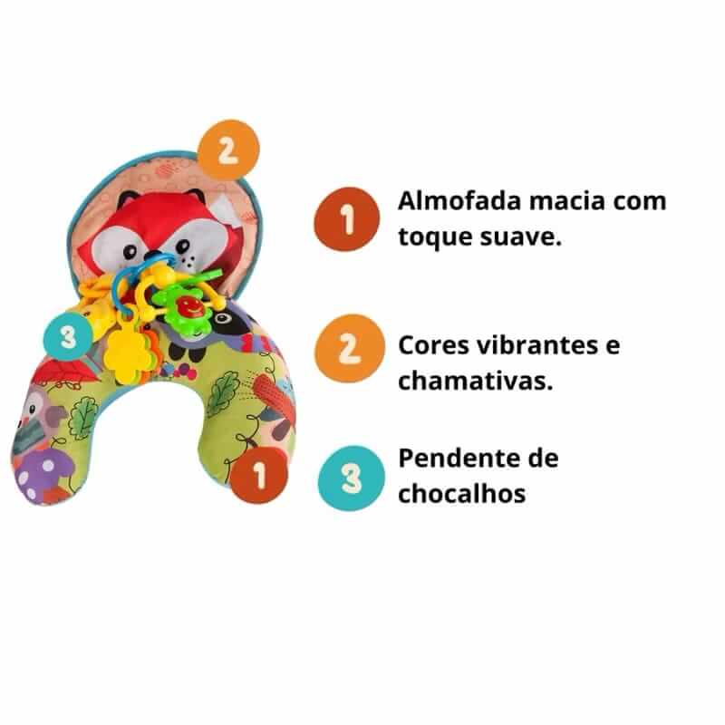 Almofadinha Conforto – Estímulo Sensorial e Conforto para Bebês