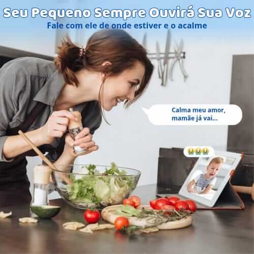 Babá Eletrônica NestCare – O Olhar Protetor Que Toda Mãe Precisa