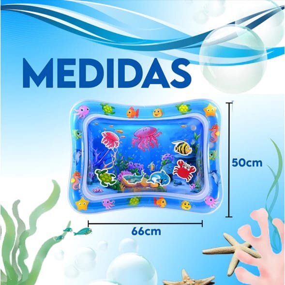 Tapete Inflável para Bebês - Oceano de Diversão