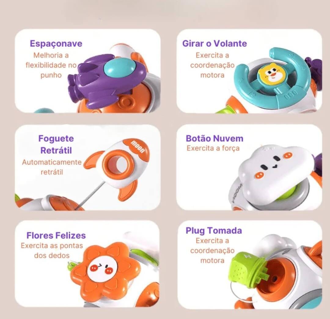 Cubo Sensorial: Transforme o Aprendizado em Diversão Interativa!